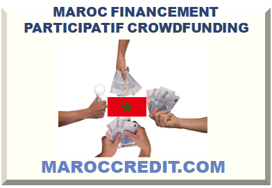 MAROC FINANCEMENT PARTICIPATIF CROWDFUNDING